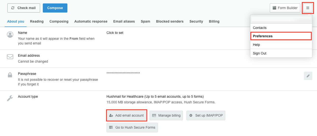 Resources to help get you started with your Hushmail account